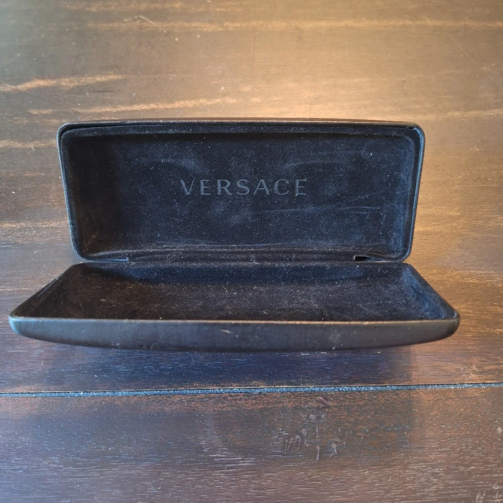 Versace Black Eyewear Case